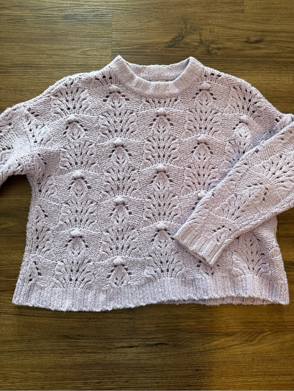 Lilac Chunky Knit Women's Sweater - Aerie